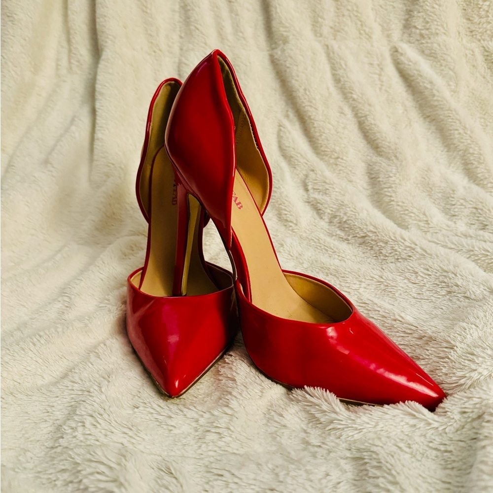 Elegant Red Women's Heels